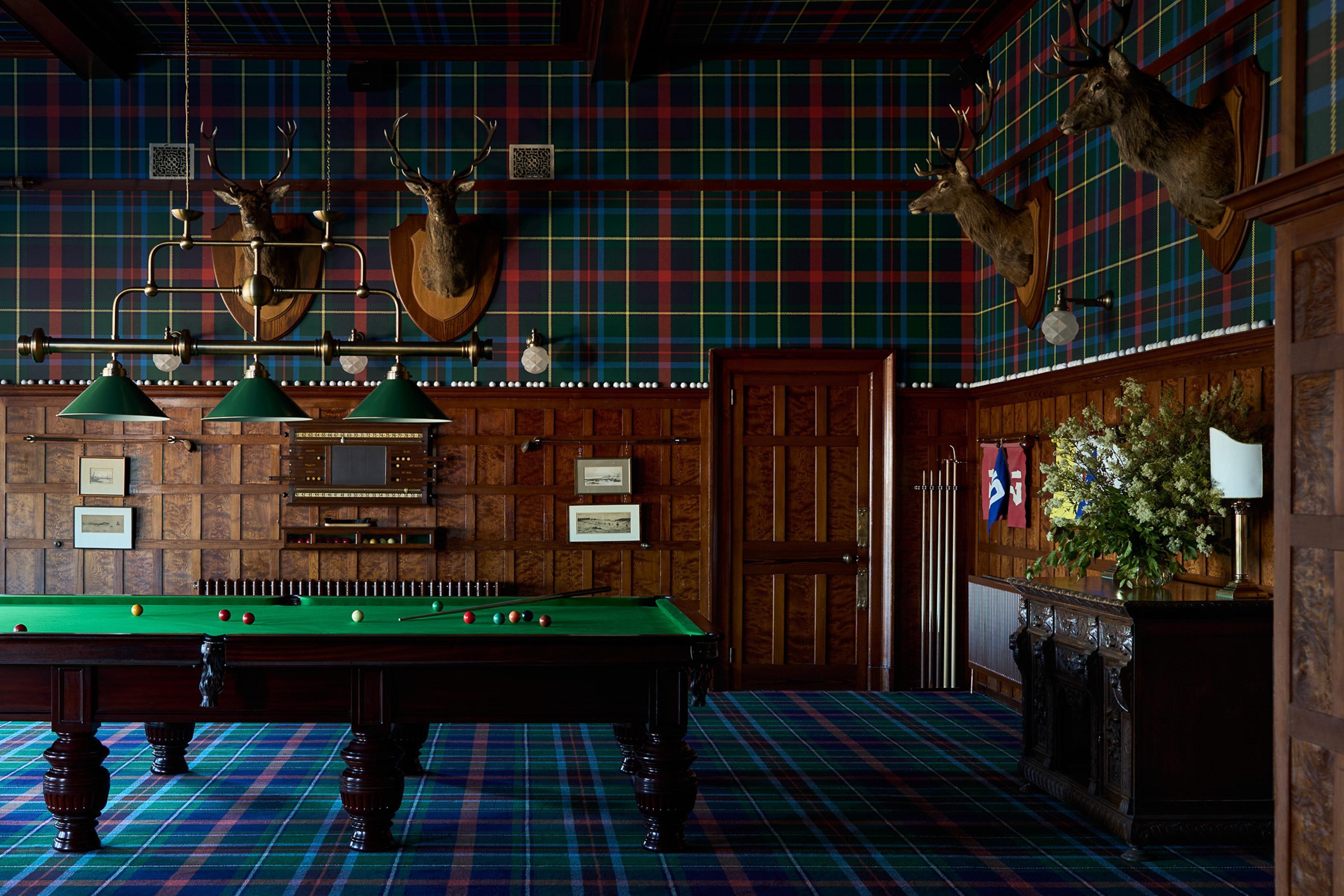 Hotel Dornoch Station Exterior foto The billiard room